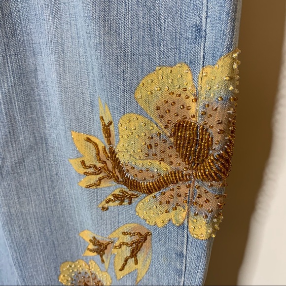 Z. Cavaricci Authentic Vintage Embellished Jeans - Picture 5 of 15
